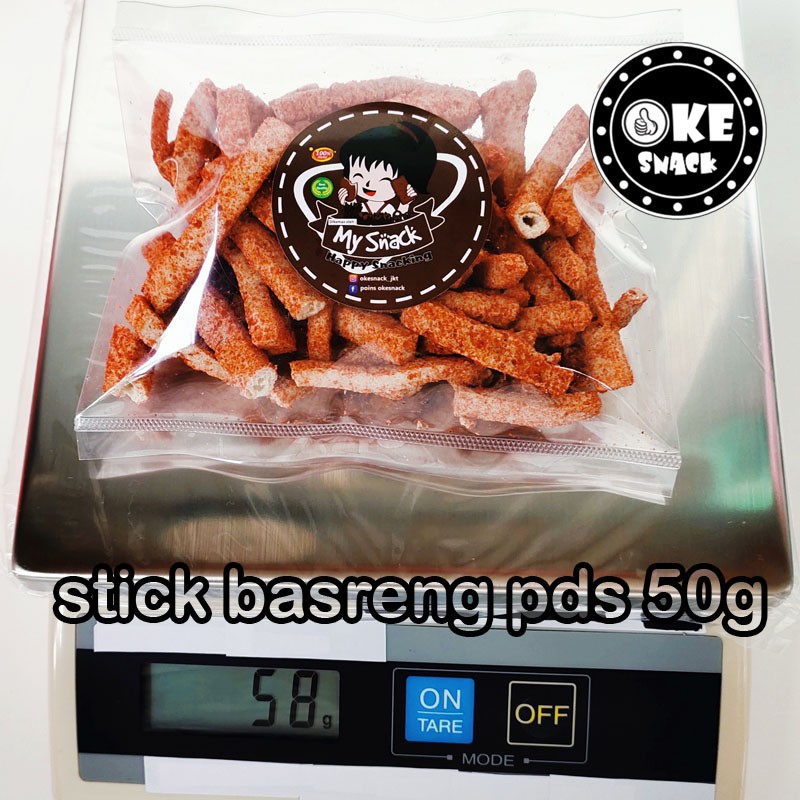 Stick Basreng Mini Ori Pedas 40g