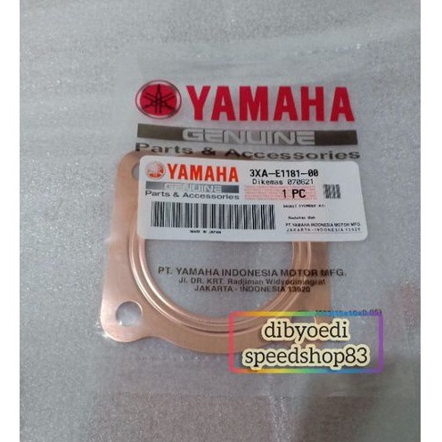 Termurah paking head fizr asli yamaha perpak kop fi FIZ FIZR original Yamaha genuine parts perpak f1