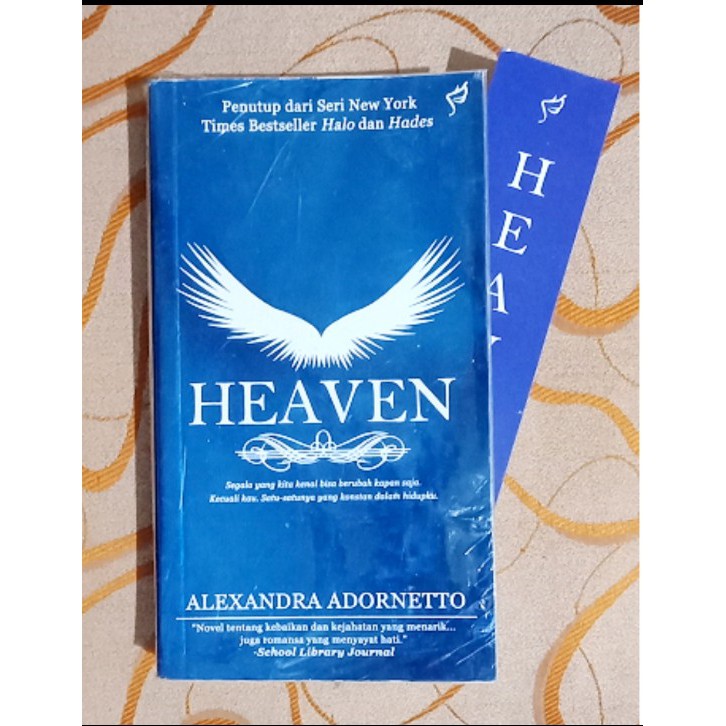 Novel Terjemahan Best Seller Original Heaven Alexandra Adornetto Shopee Indonesia