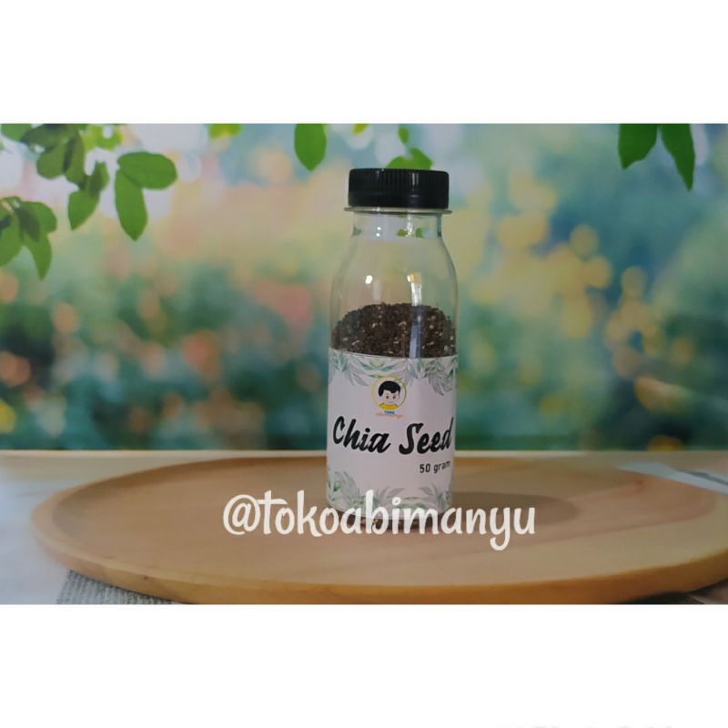 

Chia Seed Organik 50gr Kemasan Botol