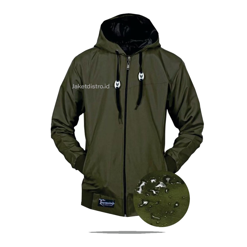 TURUN HARGA !! JAKET PARASUT PRIA / JAKET HOODIE OUTDOR ANTI AIR / JAKET OUTDOR COWOK WATERPROOF