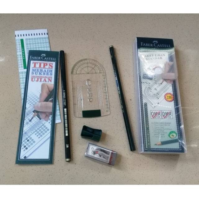 

Pensil Faber Castell 2B Paket Ujian Standar