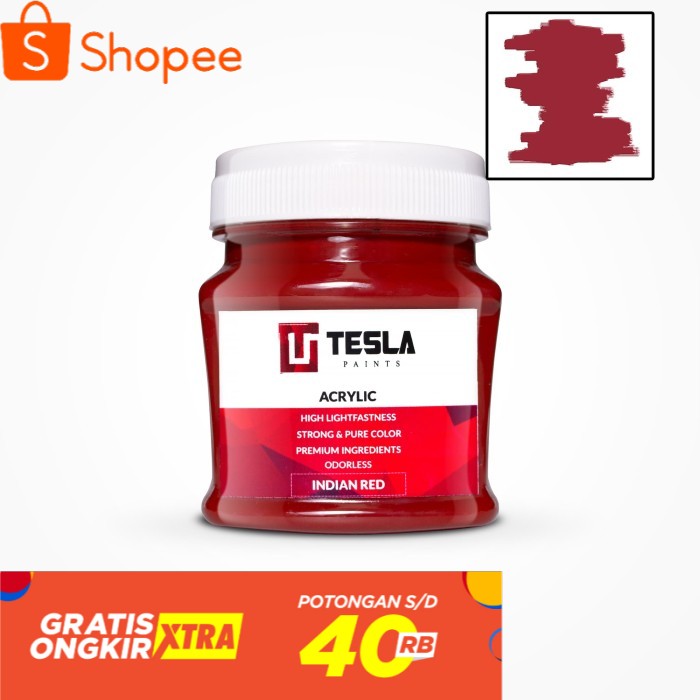 

Tesla 125 ml Indian Red