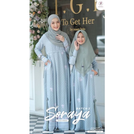 Gamis set khimar Soraya by dienna