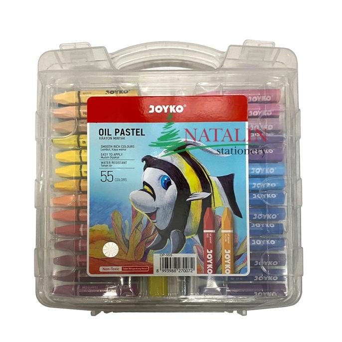 

(BISA COD) Crayon Krayon Anak TiTi JOYKO 55 Warna / Oil Pastel Lengkap TERBATAS Kode 111