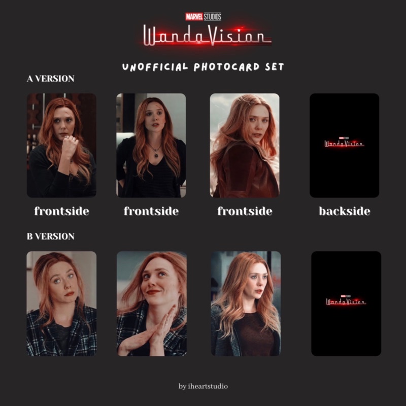 WANDA MAXIMOFF PHOTOCARD SET