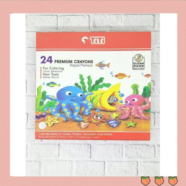 

Titi Crayon 24 warna Premium