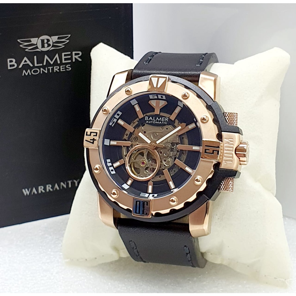 Balmer Sapphire Bs7990mc Cl1650d47 Jam Tangan Pria Chronograph Date Original Automatic Stainless Steel Chains Gratis Ongkir Shopee Indonesia