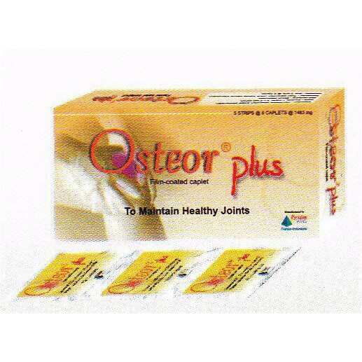 TERMURAH Osteor Plus - Obat Tulang/Sendi (Glucosamine, Chondroitin & MSM)