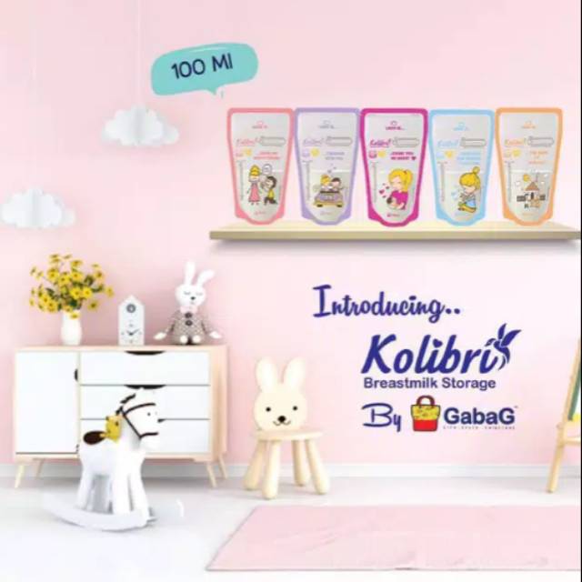 Gabag Kolibri Love Story Kantong Asi 100ml isi 30