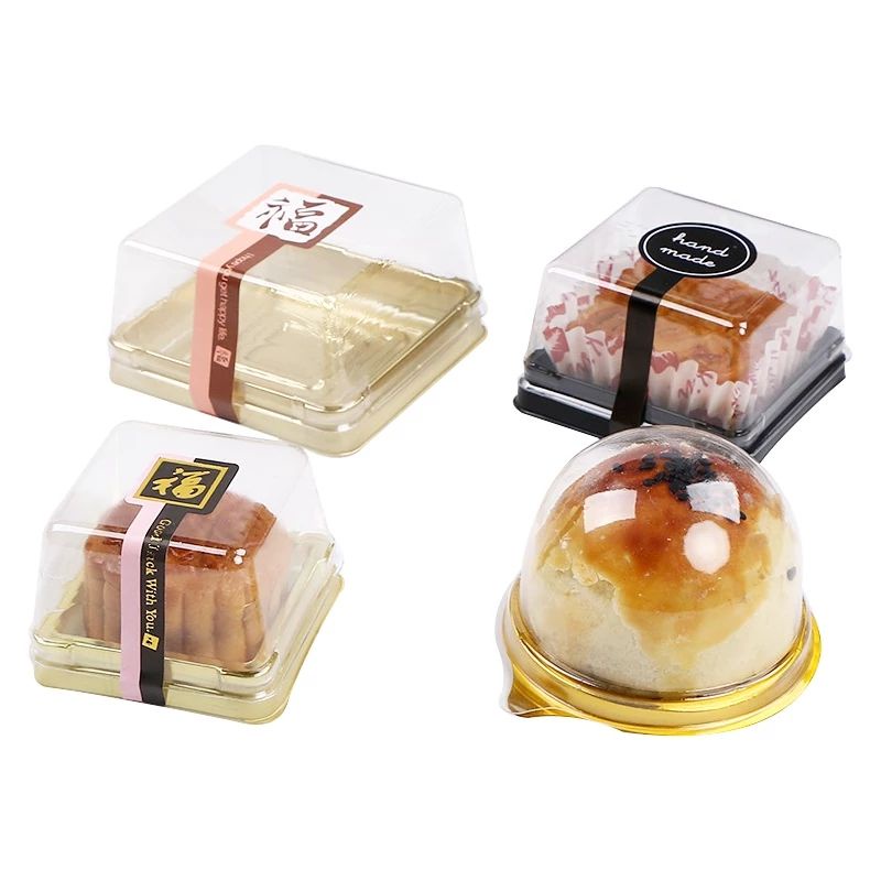 10pcs Kotak Mika Mooncake/Box Mika Kue Bulan Pia