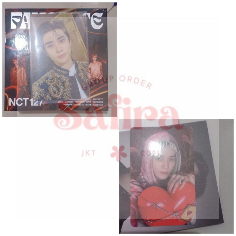 TAEYONG KIHNO POETIC NCT 127  SET (PC + KIHNO)