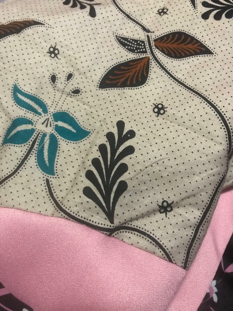 [ Terbaru ] Atasan Batik Wanita Kerja Kantor Ori Shabirah Batiksolo Blouse Blusebatik Batikmodern Xl