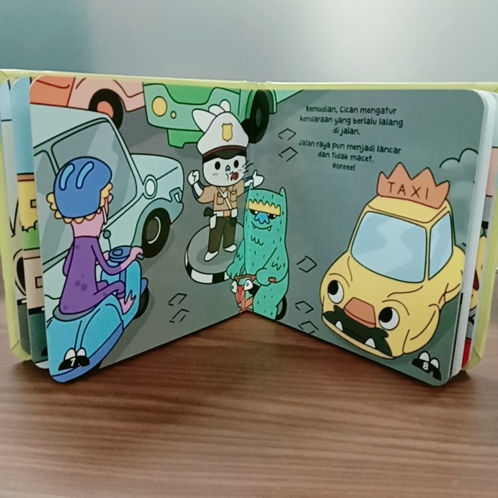 [Mizan] Seri Fun Cican Andai Cican Jadi Polisi Boardbook-3