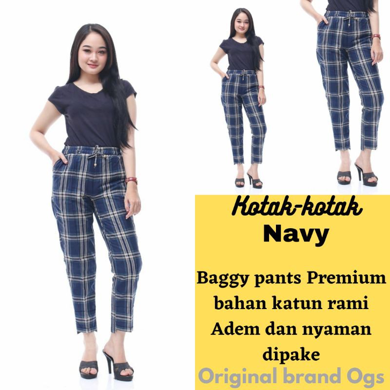 CELANA WANITA BAGGY PANTS PREMIUM TERLARIS