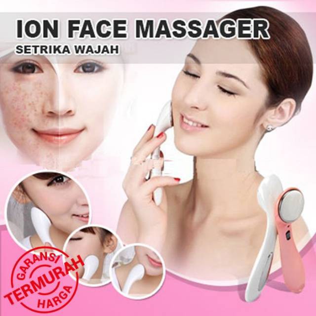 SETRIKA MUKA WAJAH ION MASSAGER / STRIKA WAJAH / PERAWATAN WAJAH