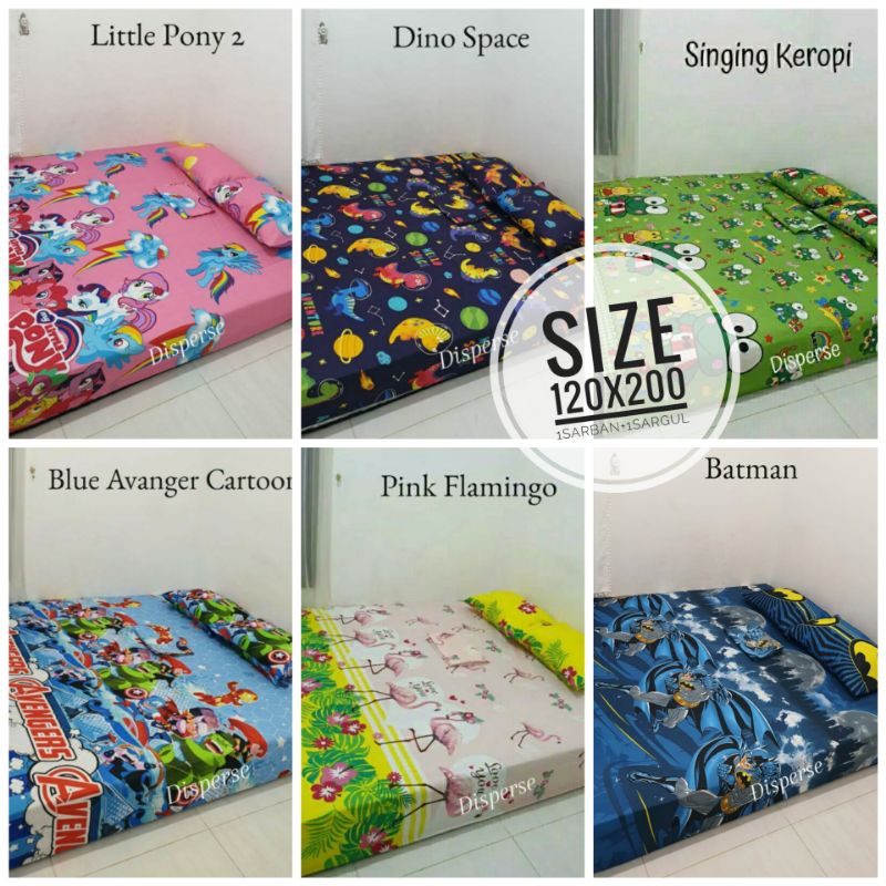 (120x200) SPREI HOMEMADE/SPREI HOMEMADE MOTIF/SPREI HOMEMADE MURAH/SPREI HOMEMADE KARAKTER