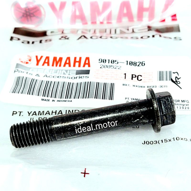 Baut 14 segitiga conrod skok shock belakang Vixion old NVA NVL original Yamaha 90105 10826