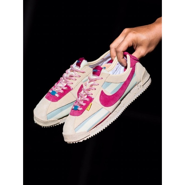 NIKE CORTEZ X UNION TAN BEIGE PINK