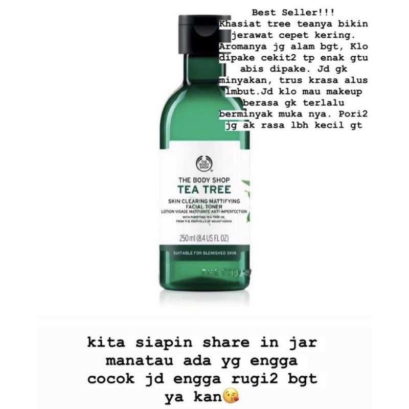 The Body Shop Tea Tree Toner