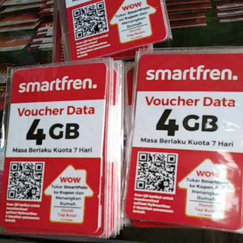 Voucher smartfren 4gb