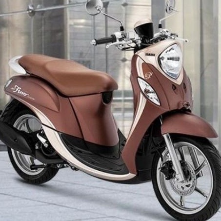 kulit jok motor fino