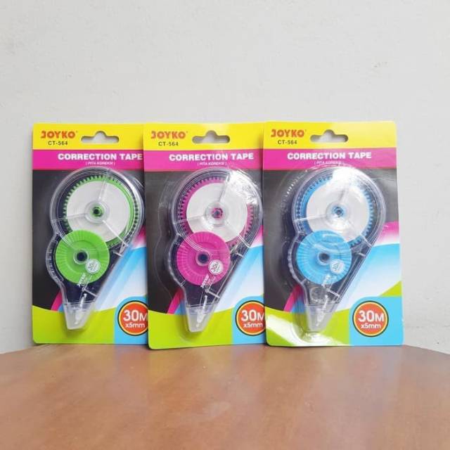 

Correction Tape JOYKO CT-564 (30M)/ Tipp Ex Kertas