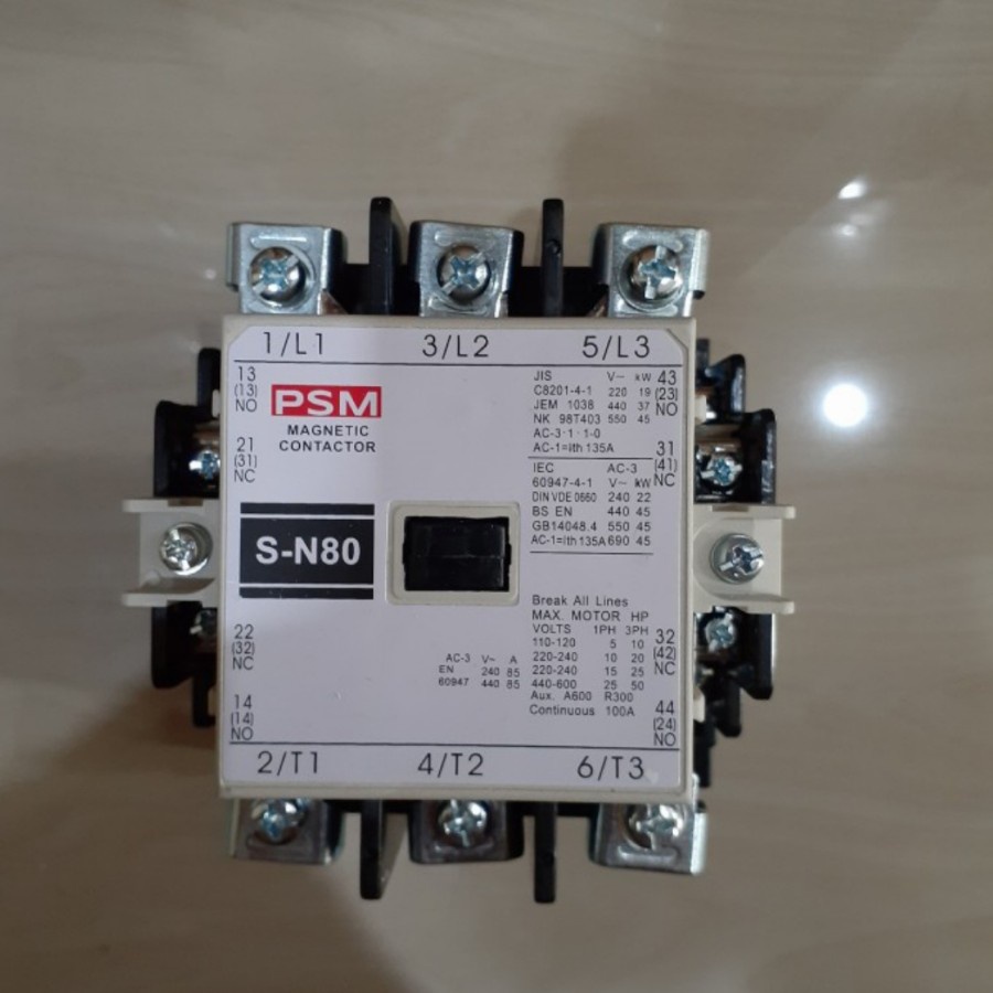 Contactor SN 80 PSM - Kontaktor SN80 Termurah Promo