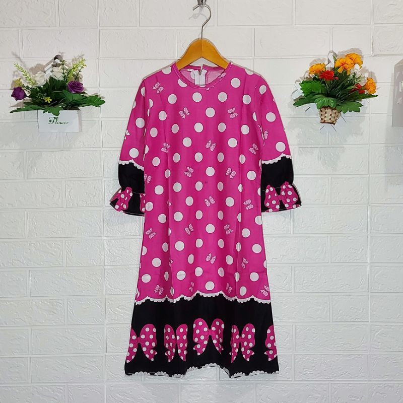 gamis anak/usia 2-11 tahun/katun toyobo/baju hijab anak