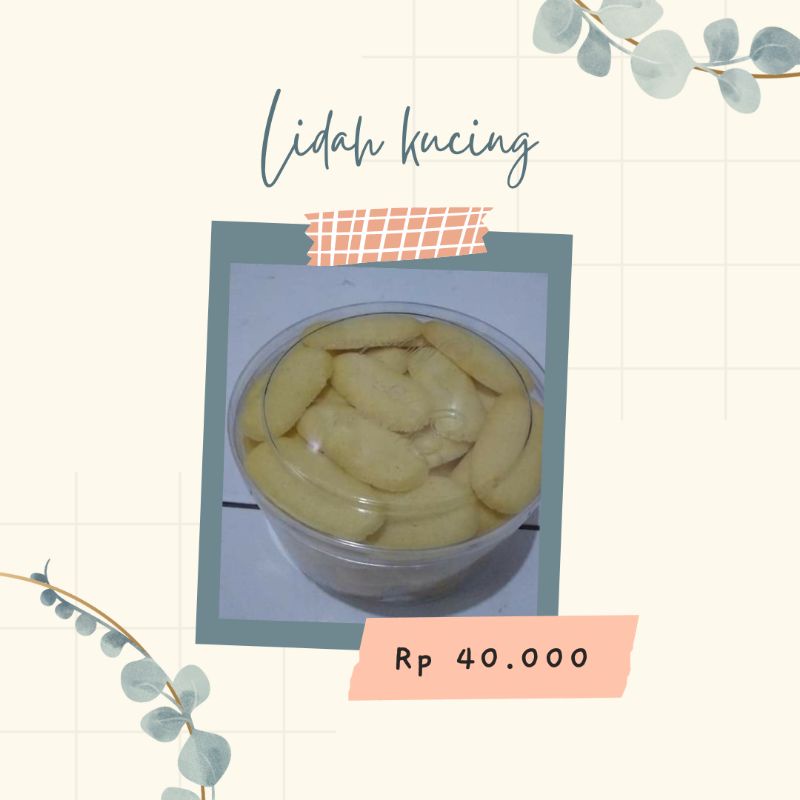 

kue kering lidah kucing Home made