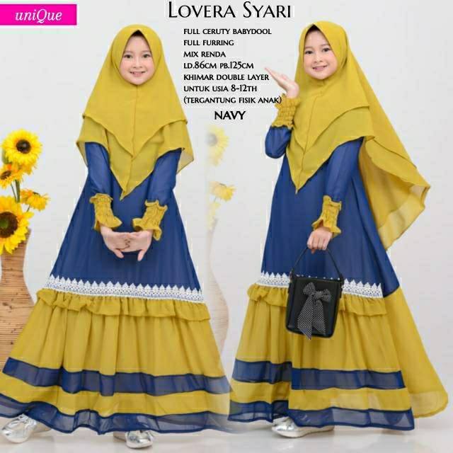Gamis Anak KS LOVERA SYARI