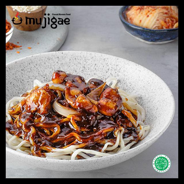 

THE BEST SELLER MUJIGAE JAJANGMYEON / JJAJANGMYUN / JJAJANGMEN / JJAJANG- MIE SAUS KEDELAI HITAM