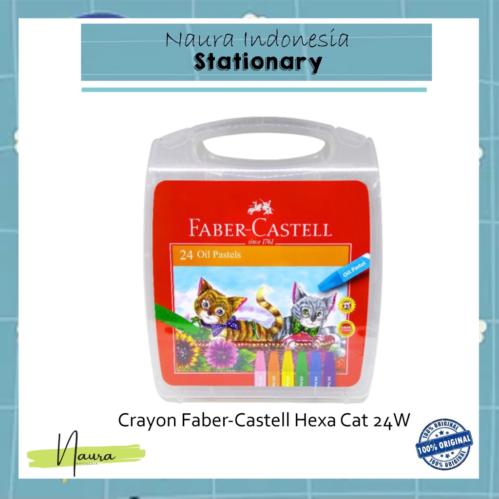 

Crayon Faber Castell Hexa Cat 24w