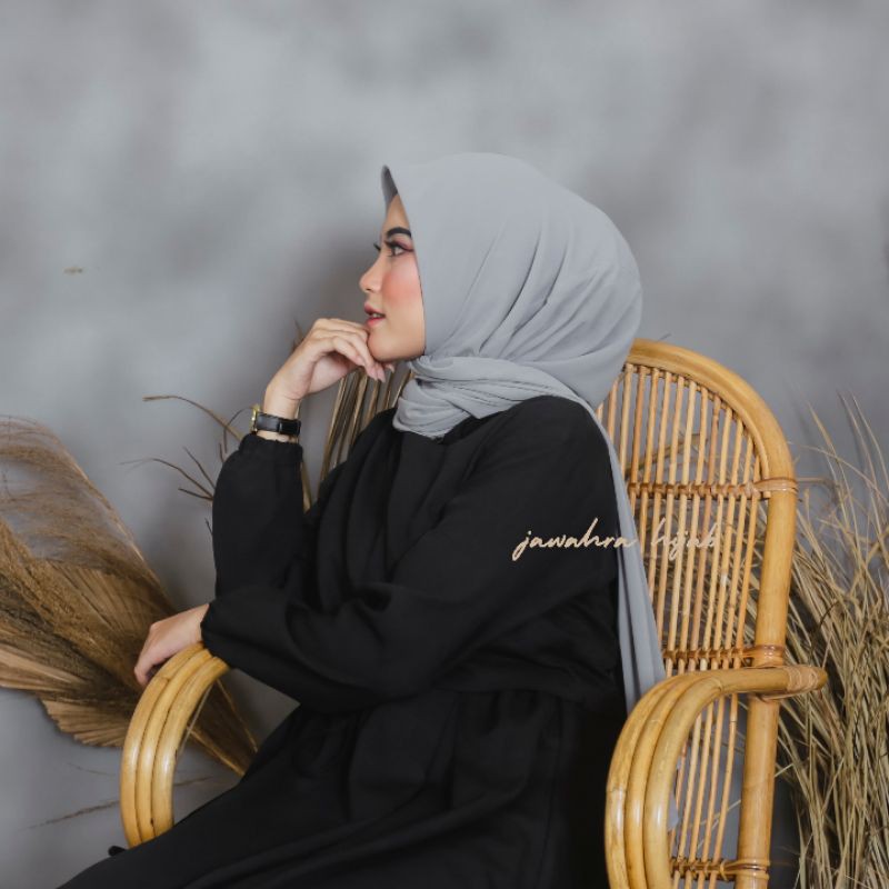 KHAIRA (PASHMINA SQUARE) part. 1 / PASHMINA CERUTY / PASHMINA ANTEM / PASHMINA ANTI TEMBEM-PS SILVER