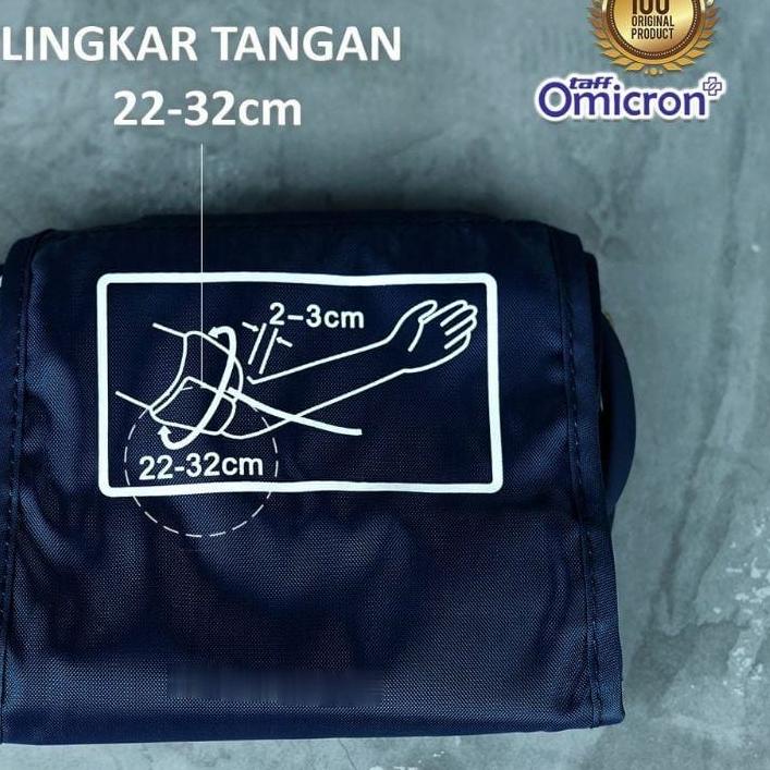 ❉ Taff Omicron B869 Pengukur Tekanan Darah / Tensi Darah Tensimeter Digital Original ✷