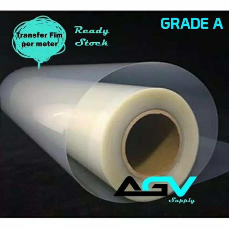 

GRADE A - TRANSFER FILM PER 5 METER 60X100 CM PET COATING KHUSUS TRANSFER POWDER DTF