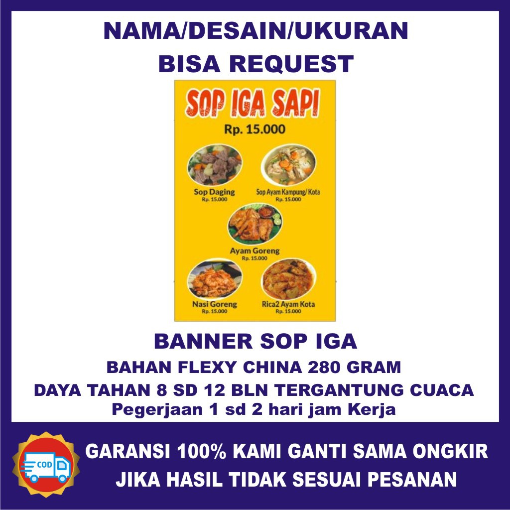 

Banner SOP IGA