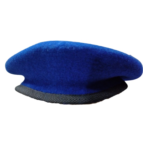 Baret Camel Polair Baret Biru Polairud