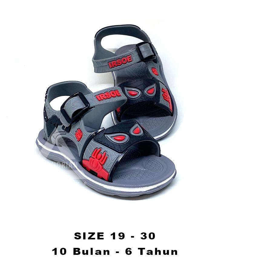 「BEBAS BIAYA KIRIM」 Sandal Gunung Anak Laki-laki Irsoe Model Spider Keren | TERPOPULER | VIRAL | TIK