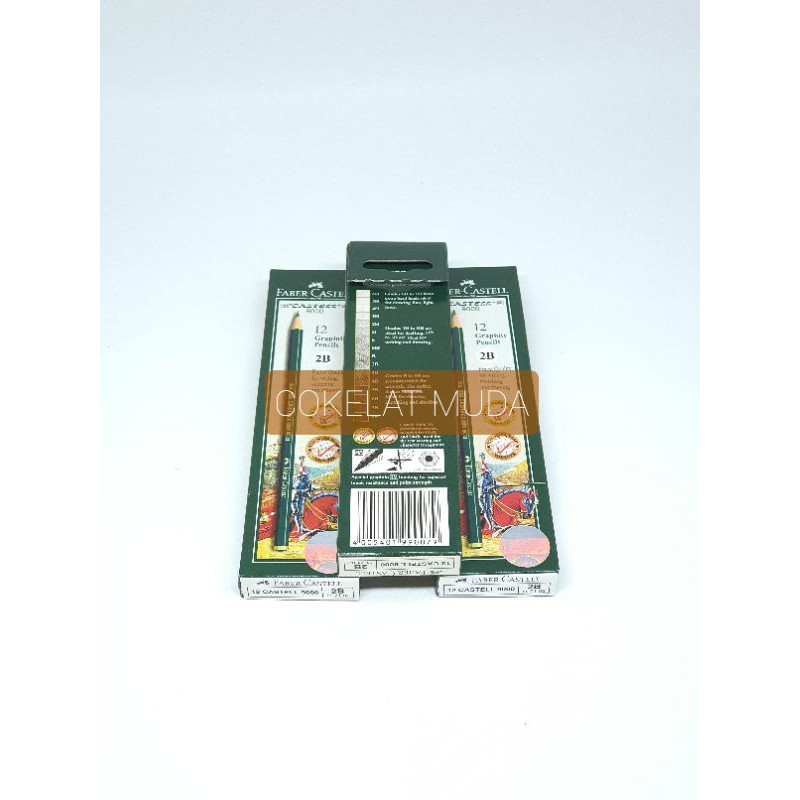 

Pensil Faber Castell 2B (Lusin)