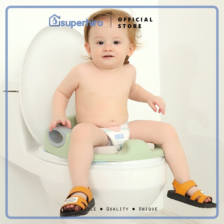 Baby Toilet Training Anak Kids Dudukan Potty Seat Premium Handle