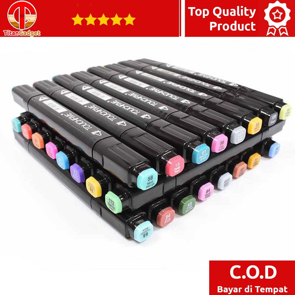 

BV Spidol Dual Side Fine Art Marker 30 Color TItanGadget