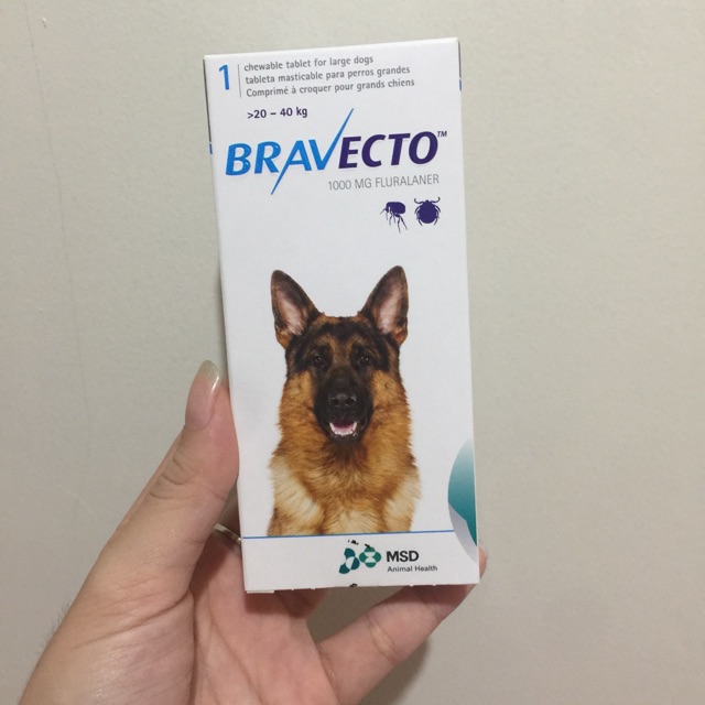BRAVECTO obat kutu 20-40kg