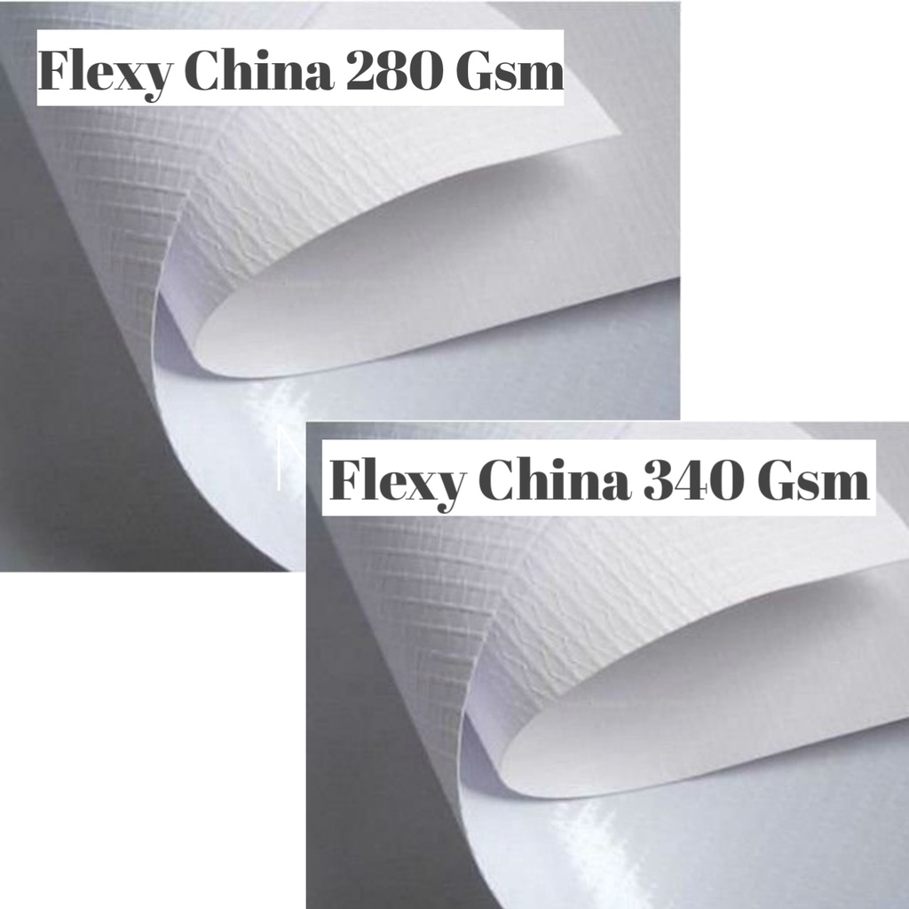 Banner MMT 280, 340 /- Korea 380, 440/- Backlite 440, 510 + Langsung Cetak