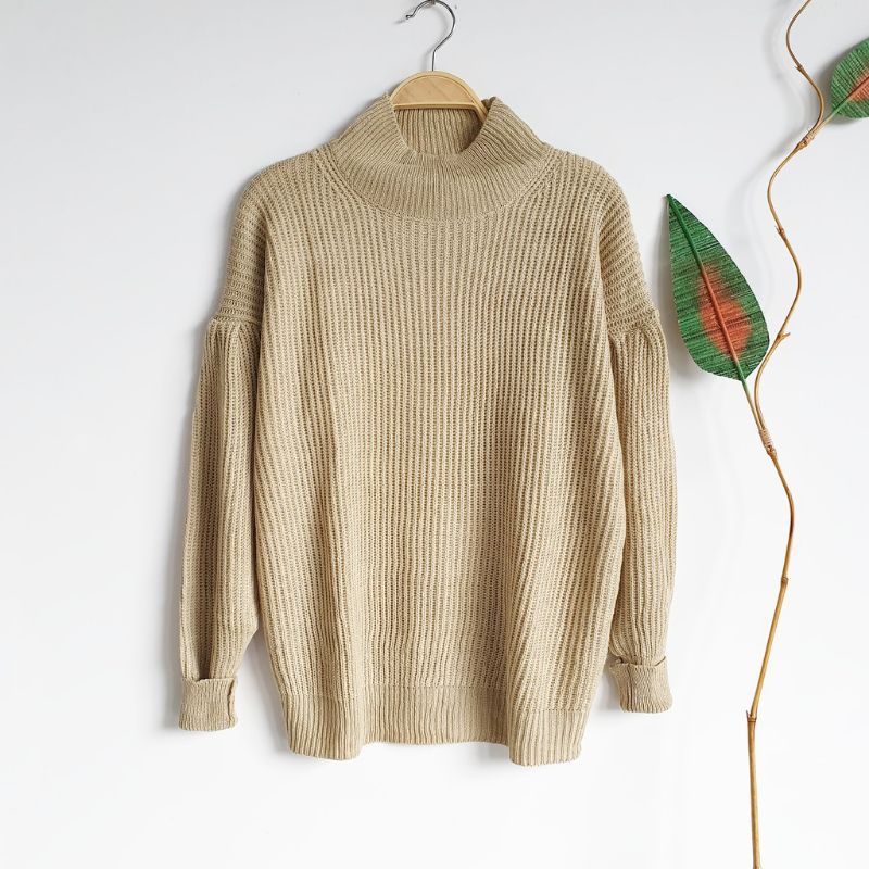 TURTLENECK KNIT ATASAN WANITA