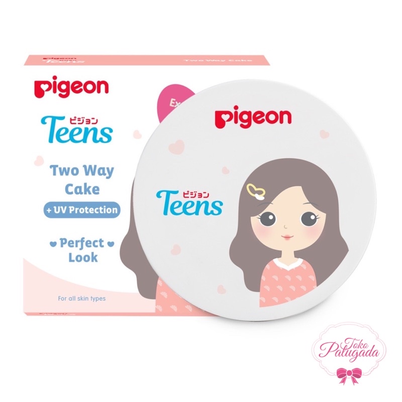 [BISA COD] PIGEON Two Way Cake + UV Protection 14Gr