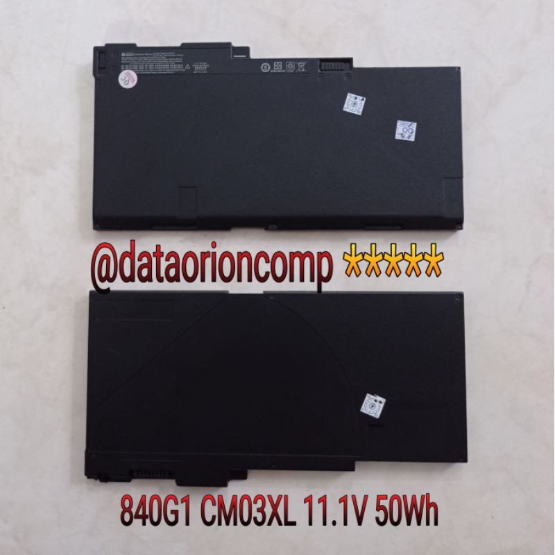 Baterai Battery HP ELITEBOOK 840-G1 840-G2 850-G1 CM03XL ZBOOK HSTNN-IB4R HSTNN-DB4R HSTNN-DB4R