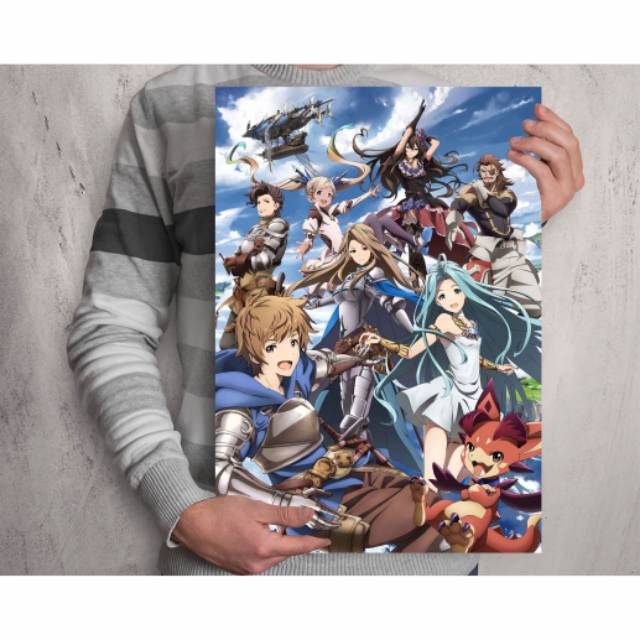 Koleksi Poster Anime Granblue Fantasy - Size A3+