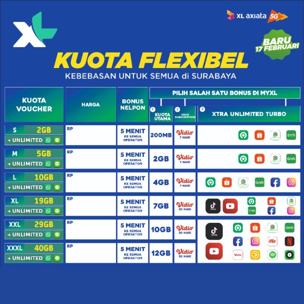 VOUCHER XL COMBO FLEX