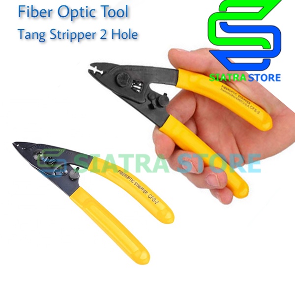 Stripper Fiber Optic 2 Hole | Tang Pengupas Core FO 2 Lubang